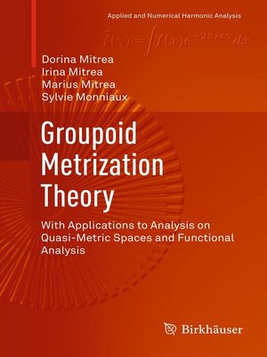 cover image of Groupoid Metrization Theory